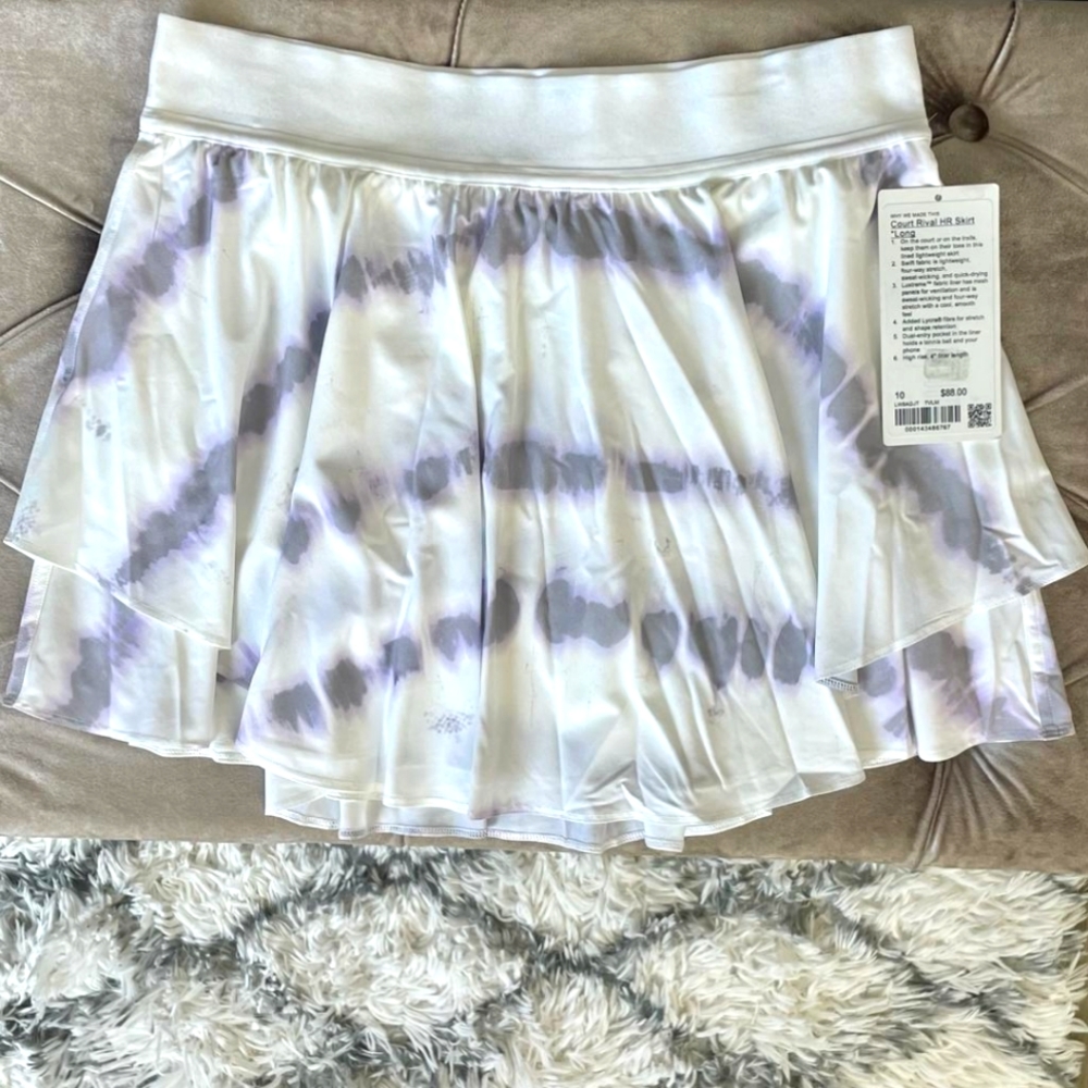 NWT Lulu Lemon Court Rival HR Skort